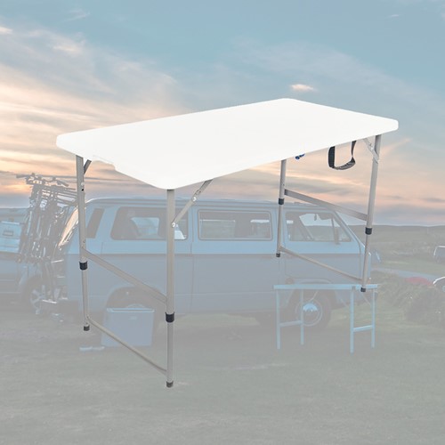 Vouwtafel BRASQ 120x60x74cm FC120 wit 1 Stuk-5