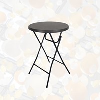 Statafel BRASQ 80cm BT100 zwart 1 Stuk-2