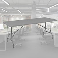 Vouwtafel BRASQ 180x70x74cm FT180 grijs 1 Stuk-3