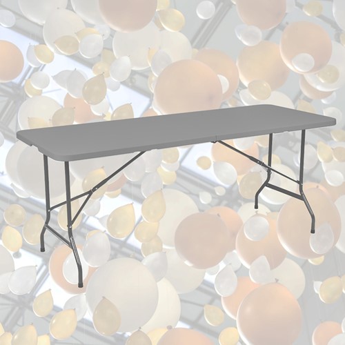 Vouwtafel BRASQ 180x70x74cm FT180 grijs 1 Stuk-4