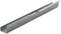 Kabelgoot BRASQ verstelbaar 75-150cm CT100 zilver 1 Stuk