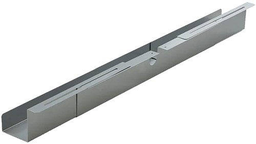 Kabelgoot BRASQ verstelbaar 75-150cm CT100 zilver 1 Stuk