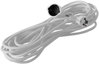 Verlengkabel BRASQ 20m wit 1 Stuk