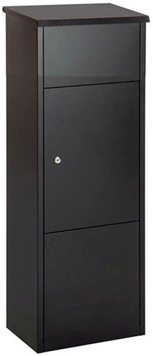 Pakketbrievenbus BRASQ 105x38x24cm PB400 Zwart 1 Stuk