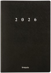 Agenda 2026  Brepols Essential 7d/2p Urban zwart 1 Stuk