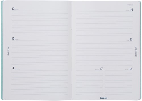 Agenda 2026  Brepols Essential 7d/2p Urban zwart 1 Stuk-2