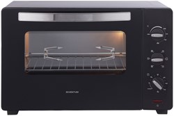 Heteluchtoven Inventum vrijstaand 45 liter zwart 1 Stuk