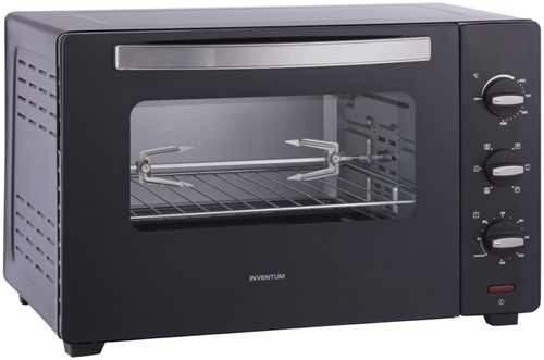 Heteluchtoven Inventum vrijstaand 45 liter zwart 1 Stuk-3