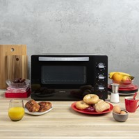 Heteluchtoven Inventum vrijstaand 45 liter zwart 1 Stuk-2