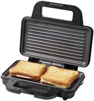 Panini grill Tomado zwart RVS 1 Stuk-3