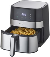 Airfryer Inventum 5 liter zwart RVS 1 Stuk-2