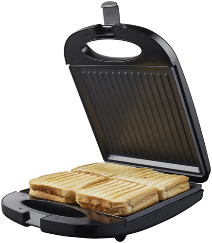 Tosti apparaat Tomado XXL 1200 Watt zwart 1 Stuk-2