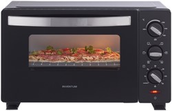 Heteluchtoven Inventum vrijstaand 20 liter zwart 1 Stuk