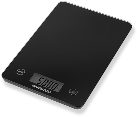 Keukenweegschaal Inventum tot 5 kilogram zwart 1 Stuk