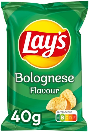 Chips Lays bolognese zak 40gr 40 Gram-2