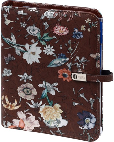 Organizer Kalpa A5 +ag25-26 bloemenzee bruin 1 Doos-2