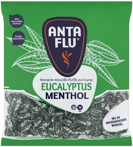 Keelpastilles Anta Flu eucalyptus zak 1 kilogram 1000 Gram