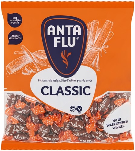Keelpastilles Anta Flu classic zak 1 kilogram 1000 Gram