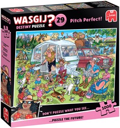 Puzzel Wasgij Destiny 29  Op de Camping!1000st 1 Doos