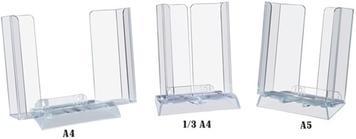 Folderhouder Europel verstelbaar A4 A5 1/3 A4 1 Stuk-2