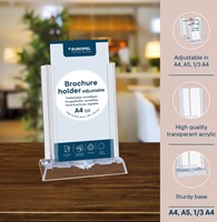 Folderhouder Europel verstelbaar A4 A5 1/3 A4 1 Stuk-6