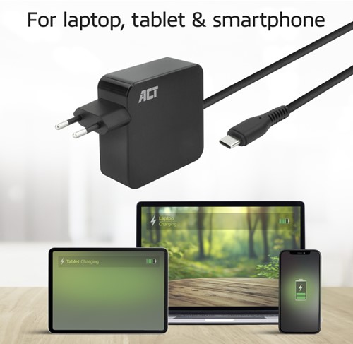 USB-C laptoplader 65W met Power D-profielen 2 m 1 Stuk-3