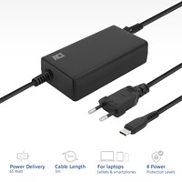 USB-C laptoplader met Power Delivery profielen 65W 1 Stuk-2