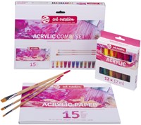 Schilderset Talens Art Creation acrylverf 16delig 16 Stuk-2