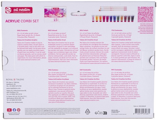 Schilderset Talens Art Creation acrylverf 16delig 16 Stuk-3