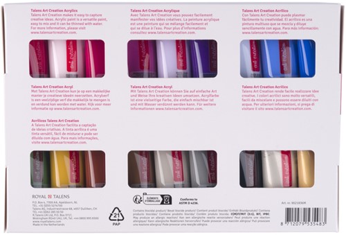 Acrylverf Talens Art Creation set 36 kleuren 36 Stuk-3