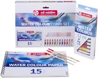 Schilderset Talens Art Creation aquarel à 16-delig blauw-2