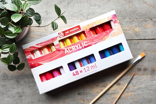 Acrylverf Talens Art Creation assorti 48 tubes à 12ml-1