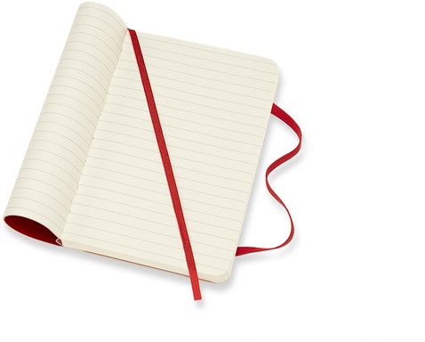 notitieboek A6 Moleskine SC rood 1 Stuk-3