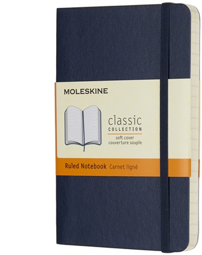 notitieboek A6 Moleskine SC saffier blauw 1 Stuk