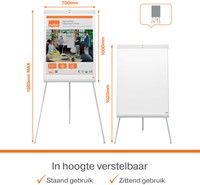 Flipover Nobo Premium Plus staal driepootstatief 1 Stuk-3