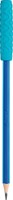 Grafietpotlood Maped Kidy Learn Concentration met kauwtopper set à 2 stuks blauw-2