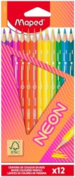 Kleurpotlood Maped Neon 12 kleuren 12 Stuk