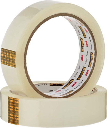 Plakband Scotch 508 25mmx66m transparant 6 rollen 6 Stuk-2