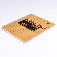 Collegeblok Pukka Pad Jotta A4 lijn 200pag kraft 1 Stuk-2