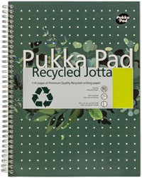 Collegeblok Pukka Pad Jotta Recyc A4 lijn 110pag 1 Stuk