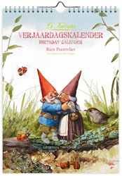 Verjaardagskalender Rien Poortvliet Kabouter A4 1 Stuk