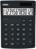 Rekenmachine Desq Compact zwart 1 Stuk