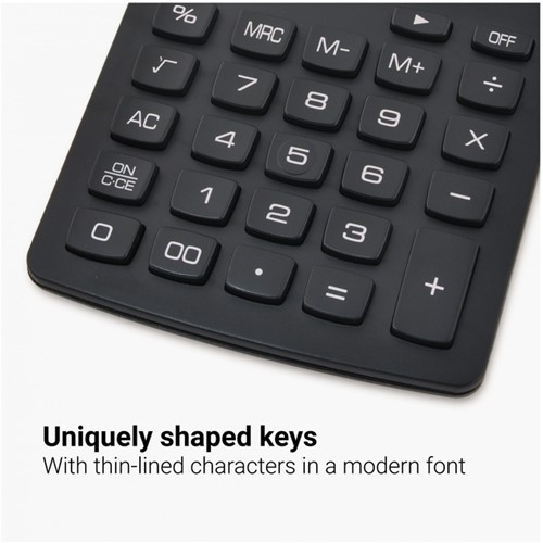 Rekenmachine Desq Compact zwart 1 Stuk-2