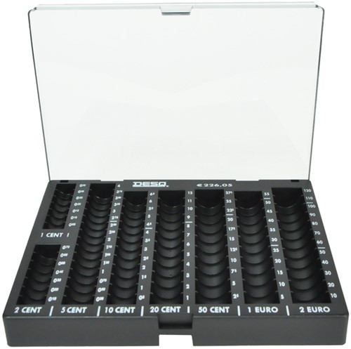 Muntgeldsorteerunit Desq met deksel 1 Stuk-2