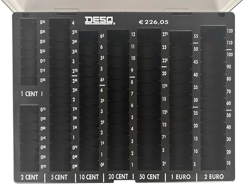 Muntgeldsorteerunit Desq met deksel 1 Stuk-3