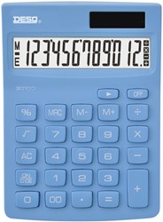Rekenmachine Desq Compact sky blue 1 Stuk