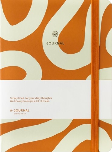 Notitieboek A5 Flow oranje A Journal 1 Stuk