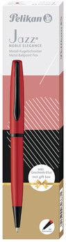 Balpen Pelikan Jazz Noble Elegance K36 M rood 1 Stuk