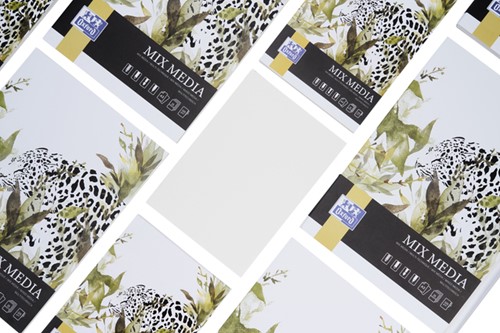 Tekenblok Oxford Mix Media A5 50 vel 225 gram 1 Stuk-3