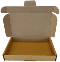 Brievenbusbox IEZZY A5 230x160x26mm karton bruin